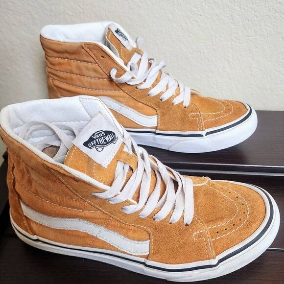Vans Vans SK8-HI Shoes Desert Sun/True White women 5.5 Eu35 - Picture 9 of 9